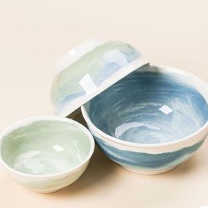 Pepper & Vetiver - Oceania Nesting Bowls(set of 3)